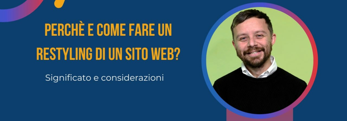 perchè e come rifare un sito web